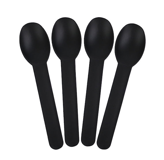 Reusable Ice Cream Spoons: Black | www.sprinklebeesweet.com