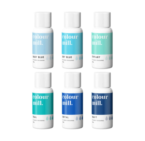 Colour Mill Oil Based Food Coloring Set: Blue | www.sprinklebeesweet.com