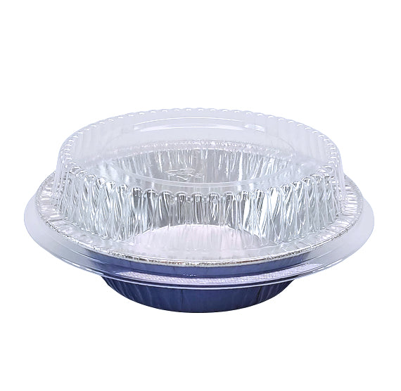 Small 5" Pie Pans with Lids: Blue | www.sprinklebeesweet.com