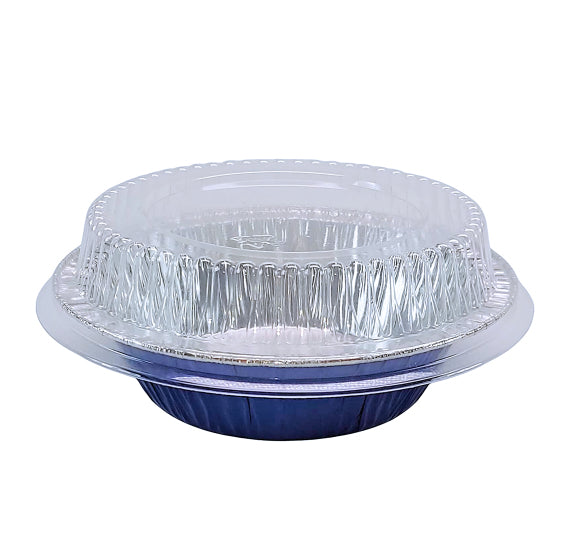 Small 5" Pie Pans with Lids: Blue | www.sprinklebeesweet.com