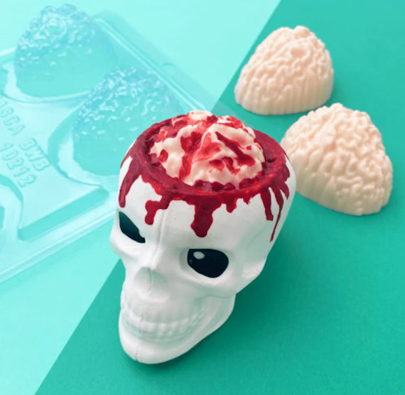 BWB 3 Part Mold: 10212 Brains | www.sprinklebeesweet.com