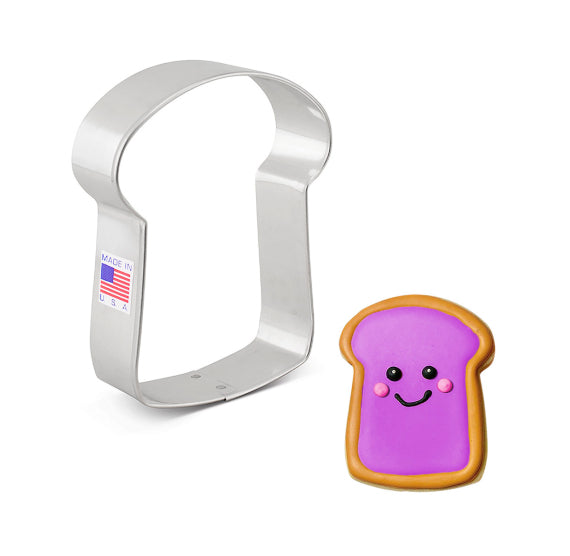 Slice of Bread Cookie Cutter | www.sprinklebeesweet.com