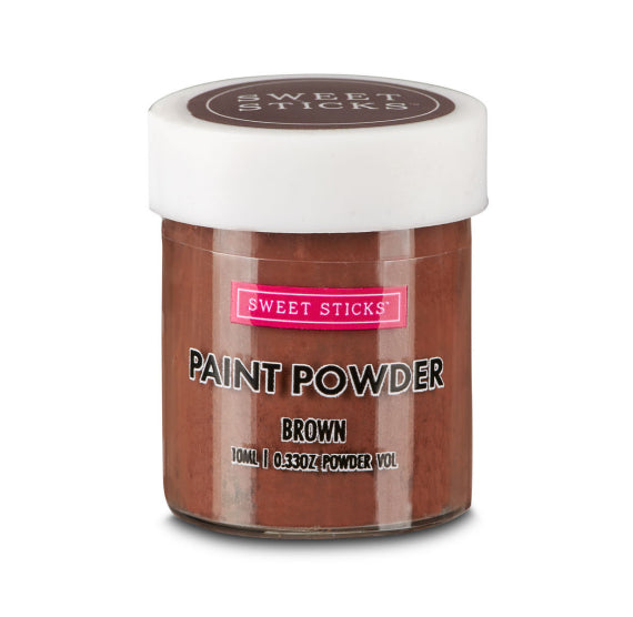 Brown Edible Paint Powder | www.sprinklebeesweet.com