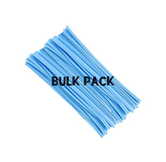 Bulk Light Blue Twist Ties: Plastic | www.sprinklebeesweet.com