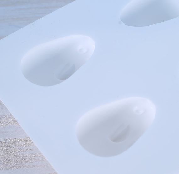 Silicone Bunny Mold: 3D 2.5" | www.sprinklebeesweet.com