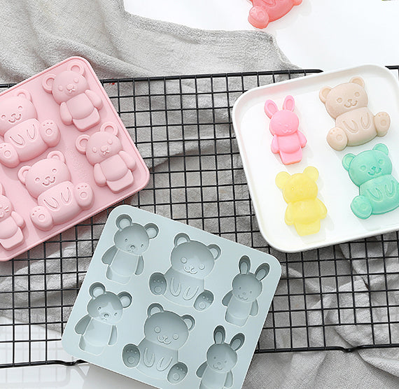 Bunny + Bear Candy Mold | www.sprinklebeesweet.com