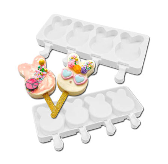 Easter Bunny Cakesicle Mold | www.sprinklebeesweet.com