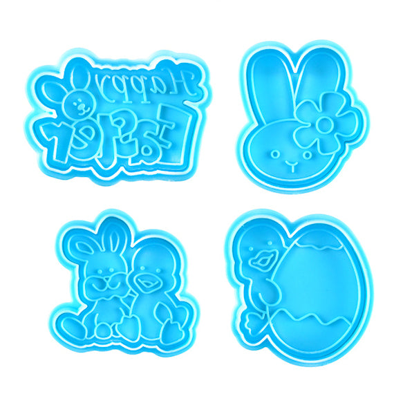Happy Easter Cookie Cutter Stampers | www.sprinklebeesweet.com
