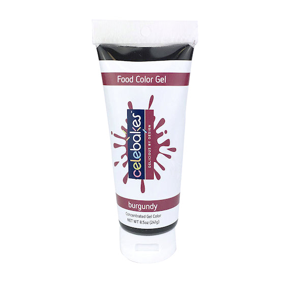 Celebakes Burgundy Gel Color | www.sprinklebeesweet.com
