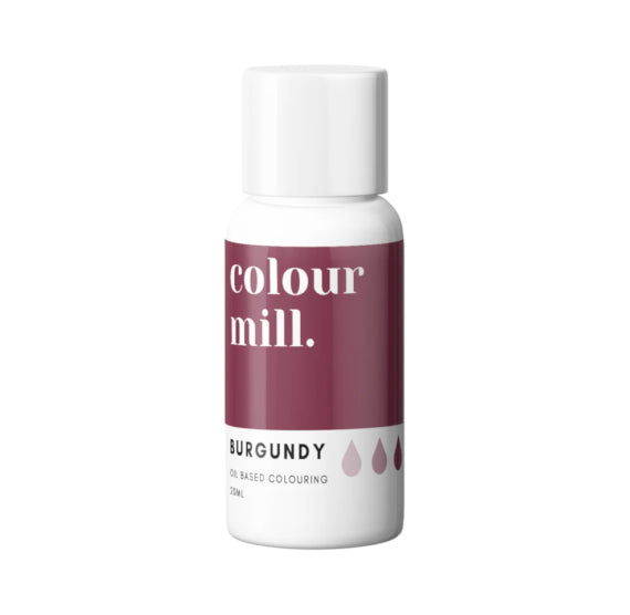 Colour Mill Oil Based Food Coloring: Burgundy | www.sprinklebeesweet.com