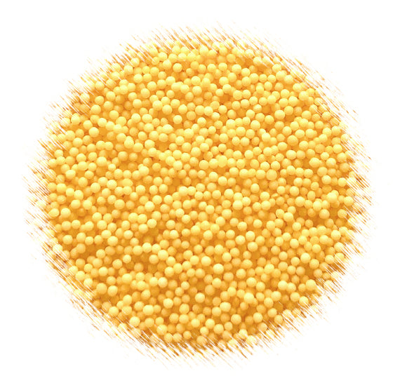 Bulk Nonpareils: Buttercup Yellow | www.sprinklebeesweet.com