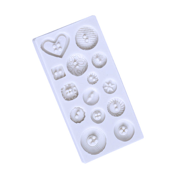 Silicone Buttons Mold | www.sprinklebeesweet.com