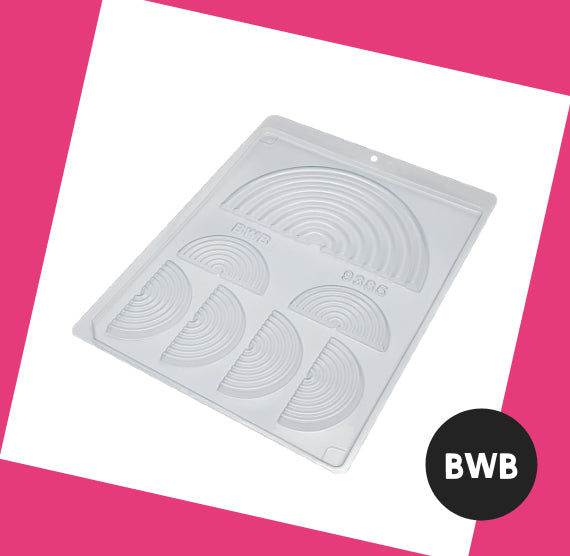 BWB Rainbow Mold: 9385 | www.sprinklebeesweet.com