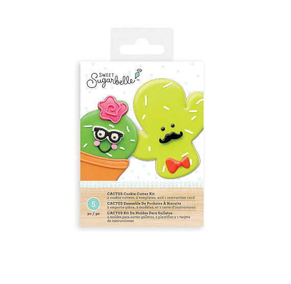 Sweet Sugarbelle Cactus Cookie Cutters Set | www.sprinklebeesweet.com
