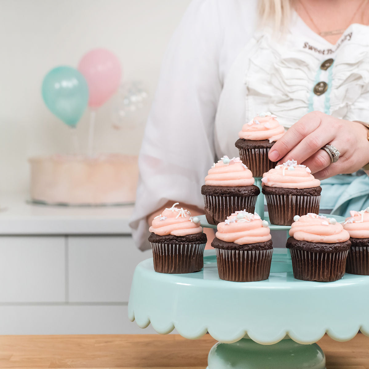 Sweet Tooth Fairy Cake Stand: Pink | www.sprinklebeesweet.com