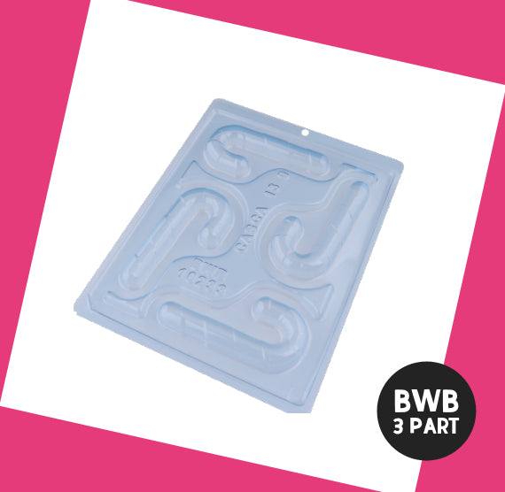 BWB 3 Part Mold: 10233 Candy Cane | www.sprinklebeesweet.com