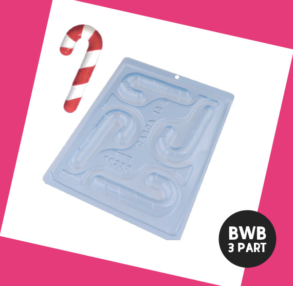 BWB 3 Part Mold: 10233 Candy Cane | www.sprinklebeesweet.com