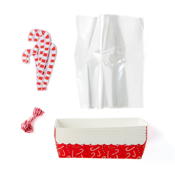 Christmas Loaf Pan Kit: Candy Cane | www.sprinklebeesweet.com