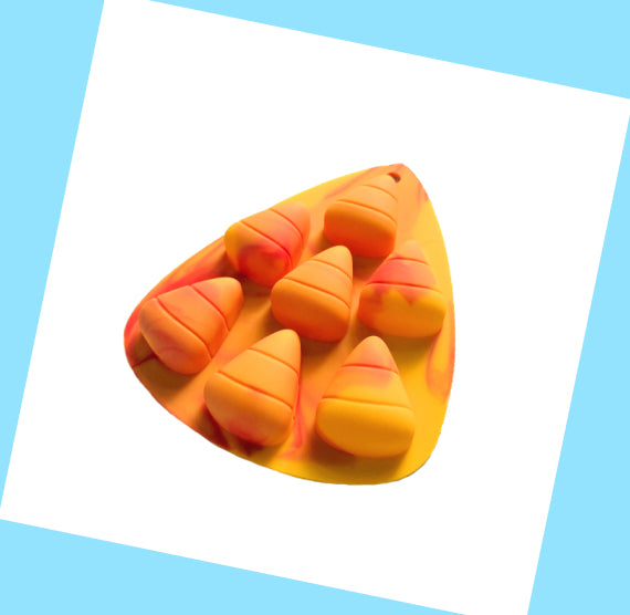 Candy Corn Silicone Mold, Halloween Jewelry Mold
