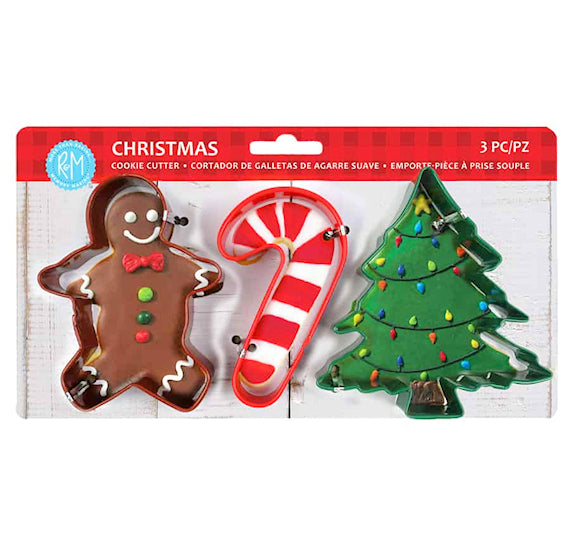 Christmas Cookie Cutter Set: 3 Piece | www.sprinklebeesweet.com