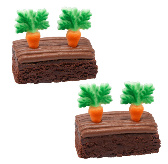 Fancy Carrot Sugar Toppers | www.sprinklebeesweet.com