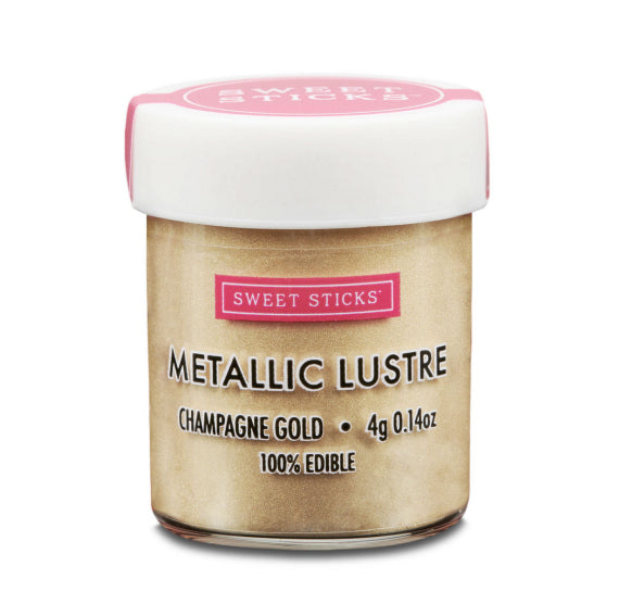 Champagne Gold Luster Dust: Two Sizes Available | www.sprinklebeesweet.com