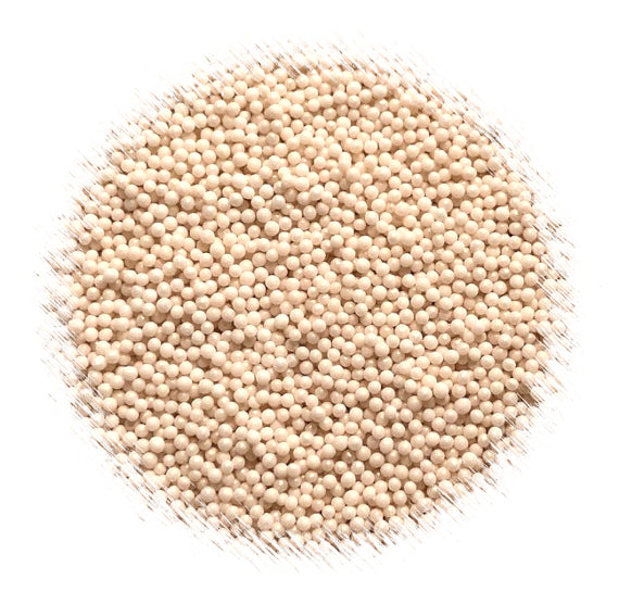Shimmer Champagne Nonpareils | www.sprinklebeesweet.com