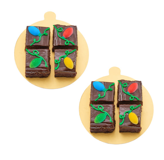 Mini Christmas Lights Sugar Toppers | www.sprinklebeesweet.com