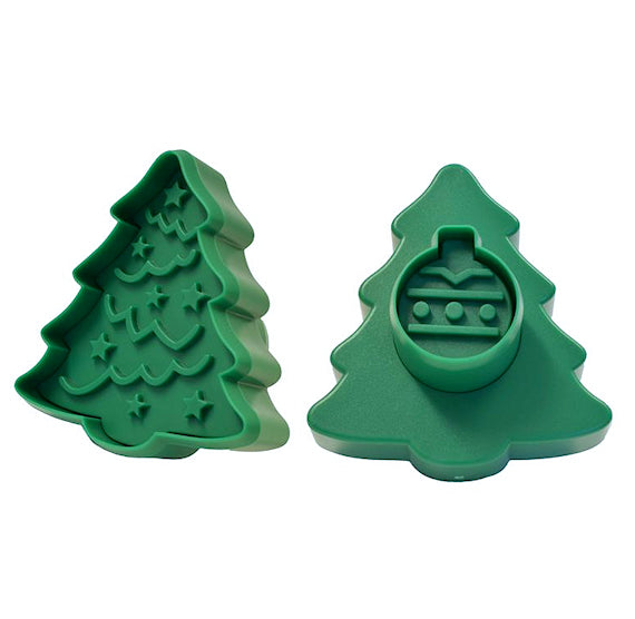 Christmas Tree Cookie Cutter Stamper | www.sprinklebeesweet.com