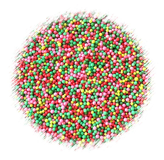 Christmas Nonpareils Mix: Whoville | www.sprinklebeesweet.com