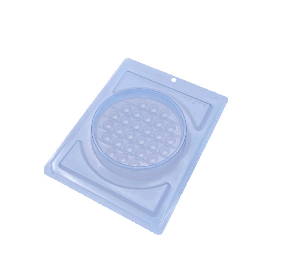 BWB 3 Part Pop It Mold: 10271 Circle | www.sprinklebeesweet.com