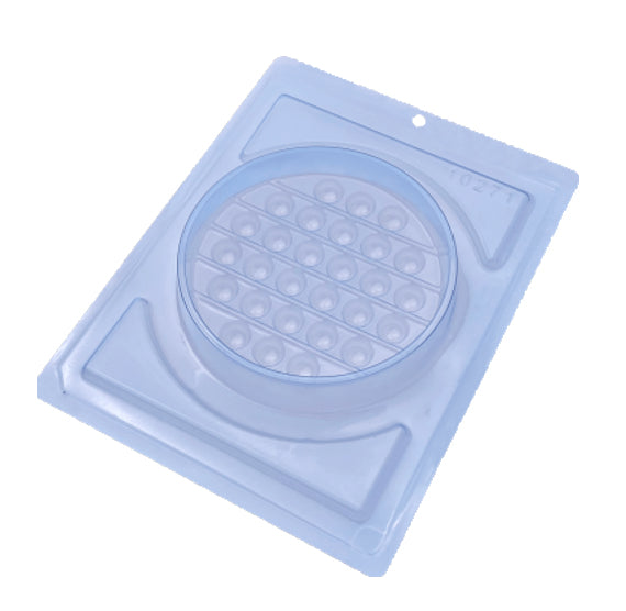 BWB 3 Part Pop It Mold: 10271 Circle | www.sprinklebeesweet.com