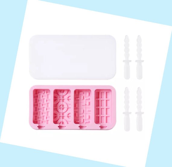 Multi Textured Cakesicle Mold: Circles | www.sprinklebeesweet.com