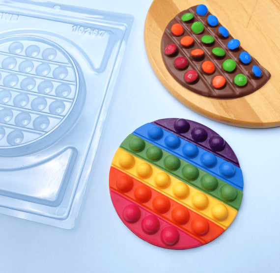BWB Pop It Circle Mold: 10267 | www.sprinklebeesweet.com