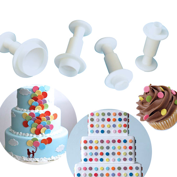 Mini Circle Fondant Cutters | www.sprinklebeesweet.com