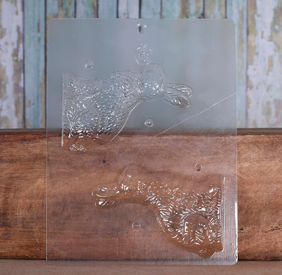Classic Easter Rabbit Candy Mold: 5" | www.sprinklebeesweet.com
