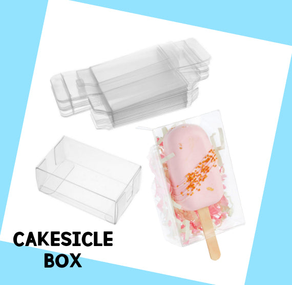 Clear Cakesicle Box Set | www.sprinklebeesweet.com