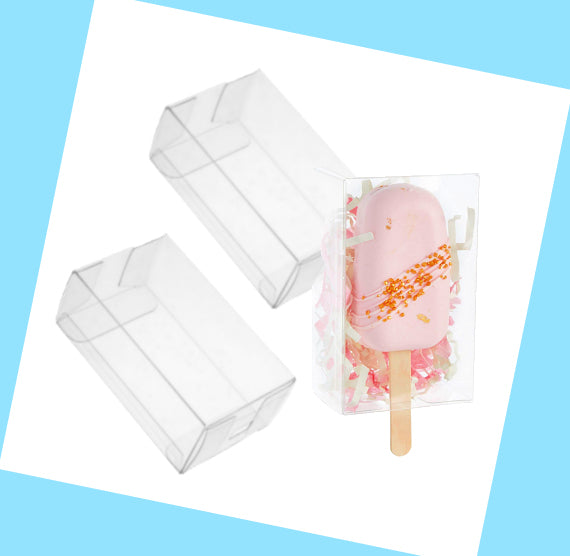 Clear Cakesicle Box Set | www.sprinklebeesweet.com