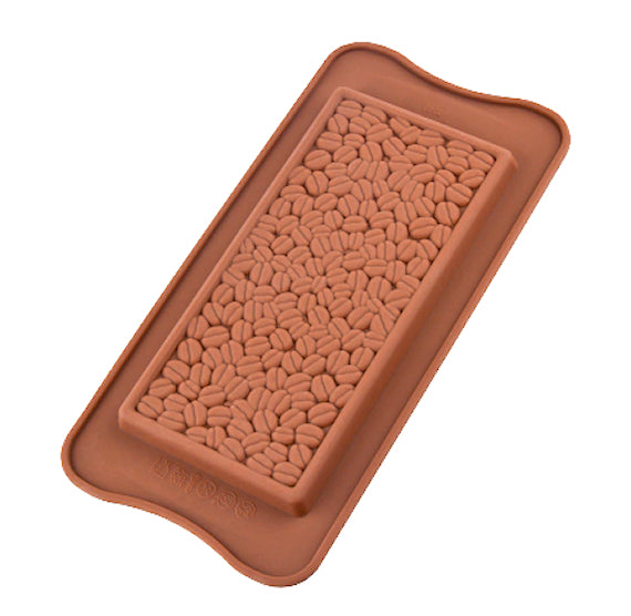 Chocolate Bar Mold: Coffee Beans | www.sprinklebeesweet.com