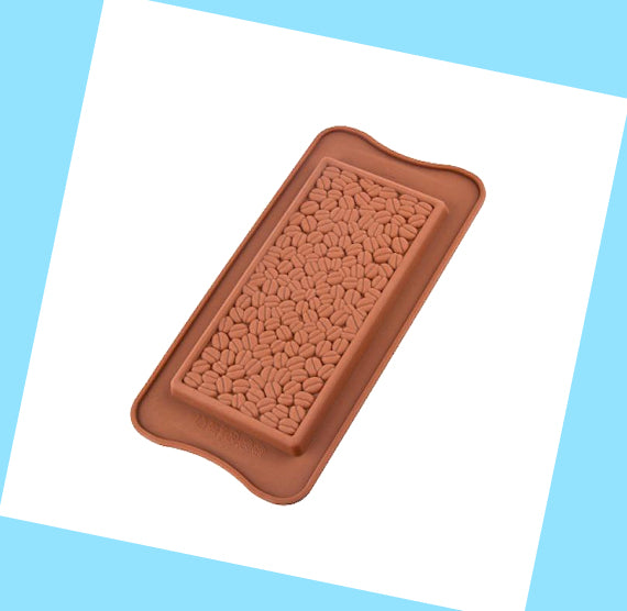 Chocolate Bar Mold: Coffee Beans | www.sprinklebeesweet.com