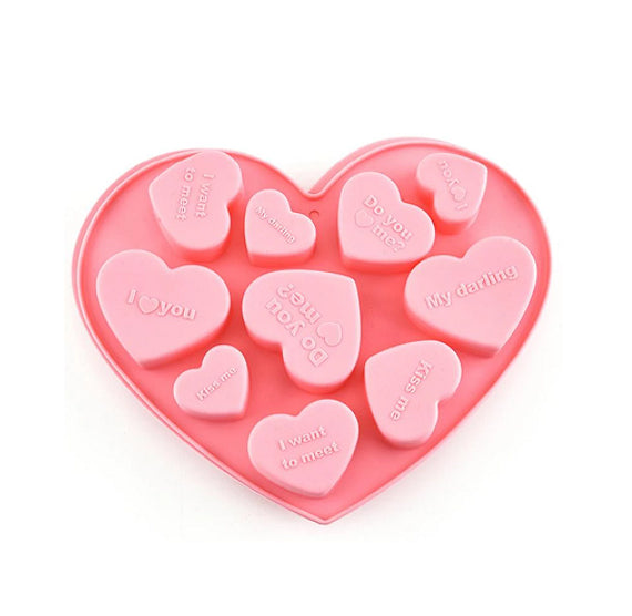 Conversation Heart Mold | www.sprinklebeesweet.com