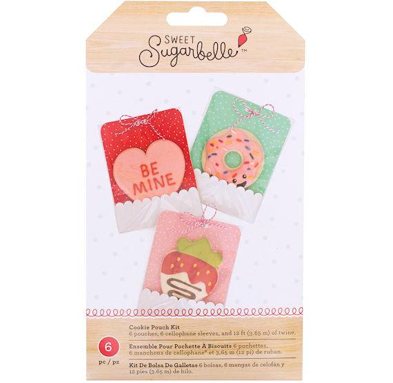 Sweet Sugarbelle Cookie Pouches | www.sprinklebeesweet.com