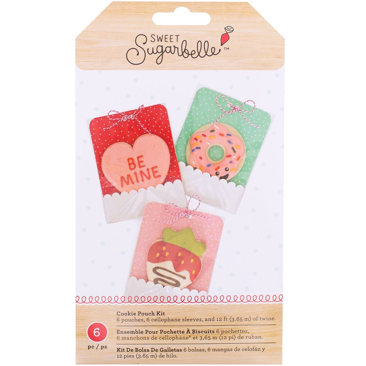 Sweet Sugarbelle Cookie Pouches | www.sprinklebeesweet.com