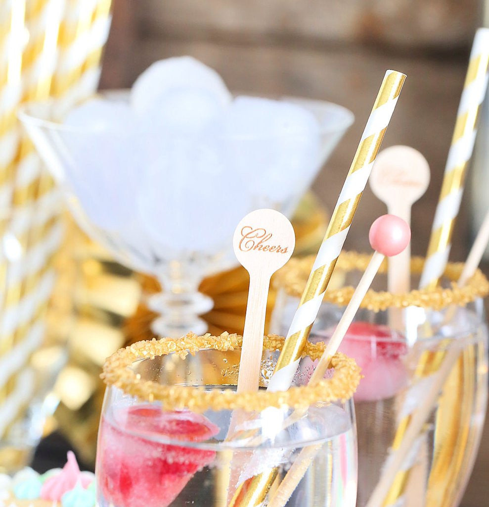 Shimmer Gold Sparkling Sugar | www.sprinklebeesweet.com