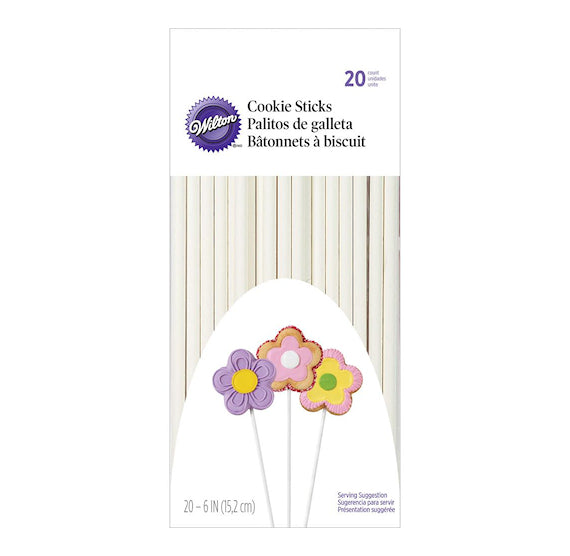 6" Cookie Pop Sticks | www.sprinklebeesweet.com
