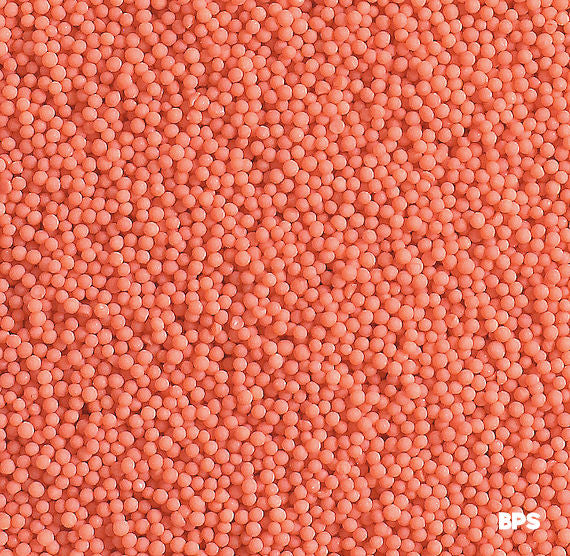 Coral Nonpareils | www.sprinklebeesweet.com