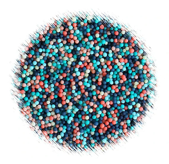 Bulk Nonpareils: Coral Reef | www.sprinklebeesweet.com