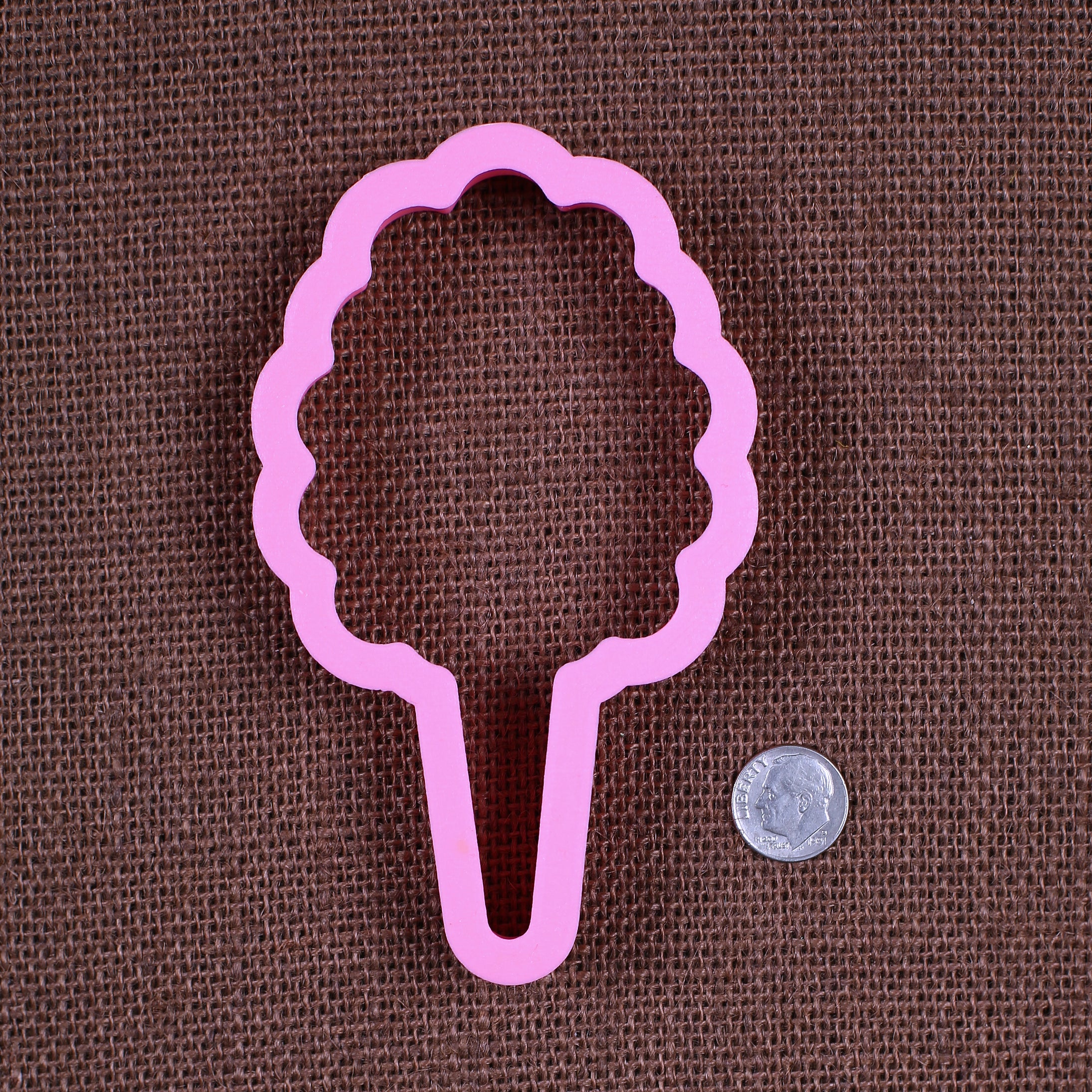 Designer Cotton Candy Cookie Cutter | www.sprinklebeesweet.com