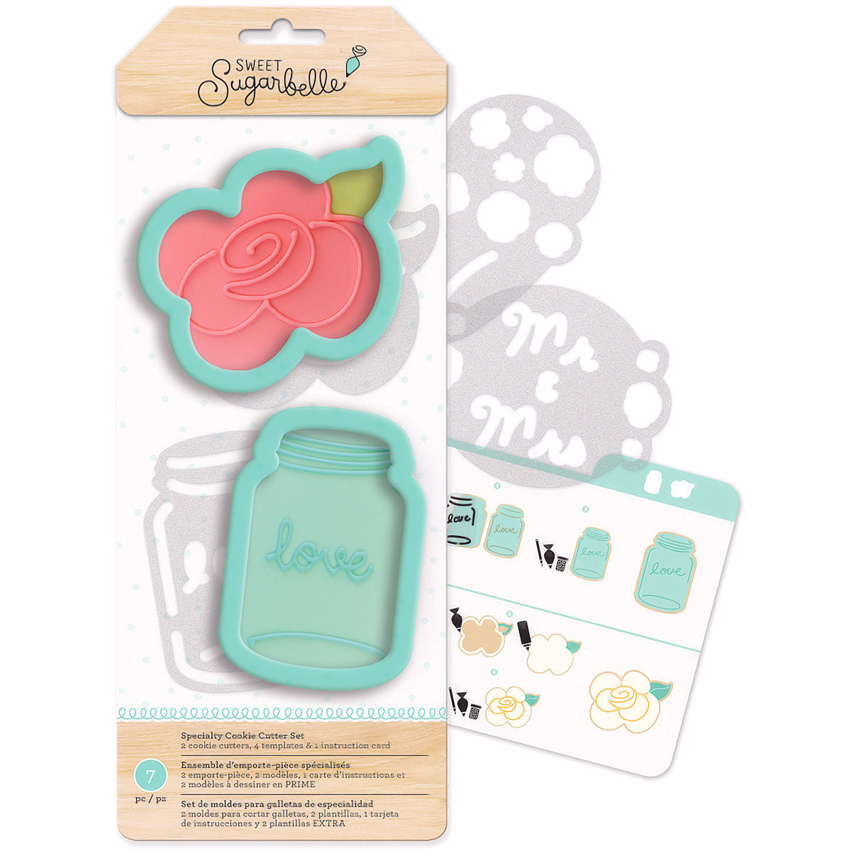 Sweet Sugarbelle Country Rose Cookie Cutters | www.sprinklebeesweet.com