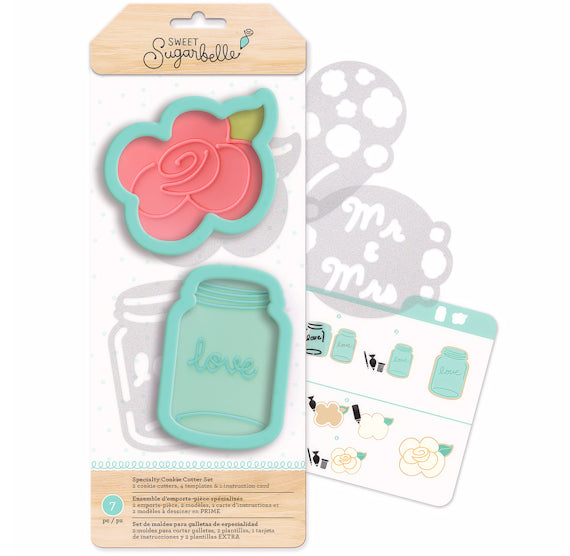 Sweet Sugarbelle Country Rose Cookie Cutters | www.sprinklebeesweet.com